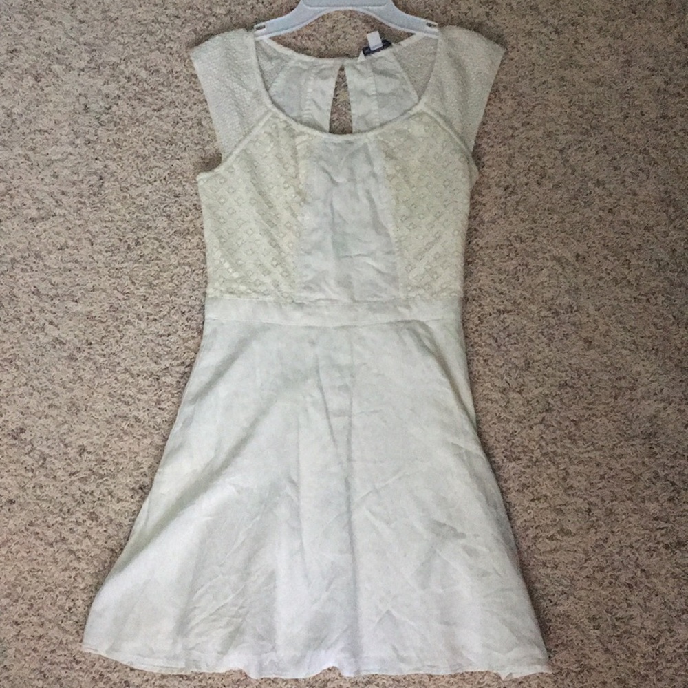 AE cream dress, size 0